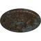 Ekena Millwork Tristan Ceiling Medallion (Fits Canopies up to 5 1/2"), Hand-Painted Bronze Blue Patina, 26"OD x 3"P CM26TNBBS - alternate 2